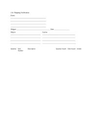Form114 Shipping Verification.doc
