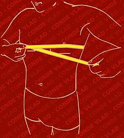 Como tirar medidas corset masculino peito
