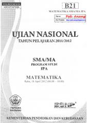 Pembahasan Soal UN Matematika SMA Program IPA 2012 Paket B21 Zona D.pdf