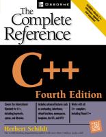 C++ The Complete Reference, 4th Edition.pdf