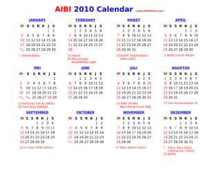 kalender 2010 (+ libur indonesia).doc