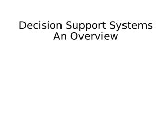 decision support systems an overview-ok.ppt