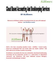 Cloud Based Accounting And Bookkeeping Services By Aloewerx.pdf