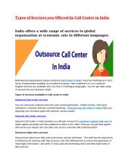 Call Center in India.docx